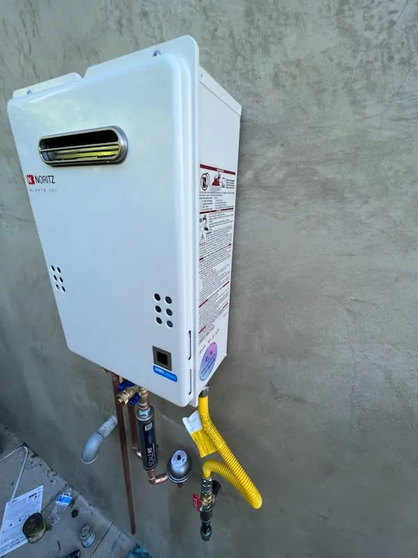 Tankless water heater installation for Oakwood Acres homes